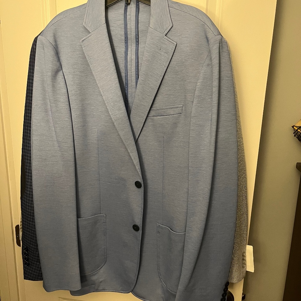 Calvin Klein light blue blazer
